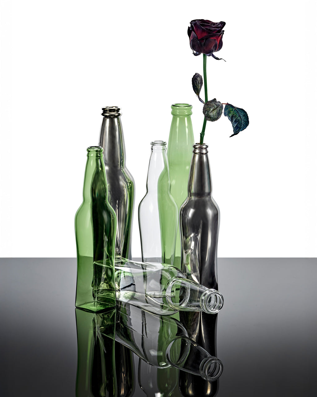 Vase 07 L silver Josephine