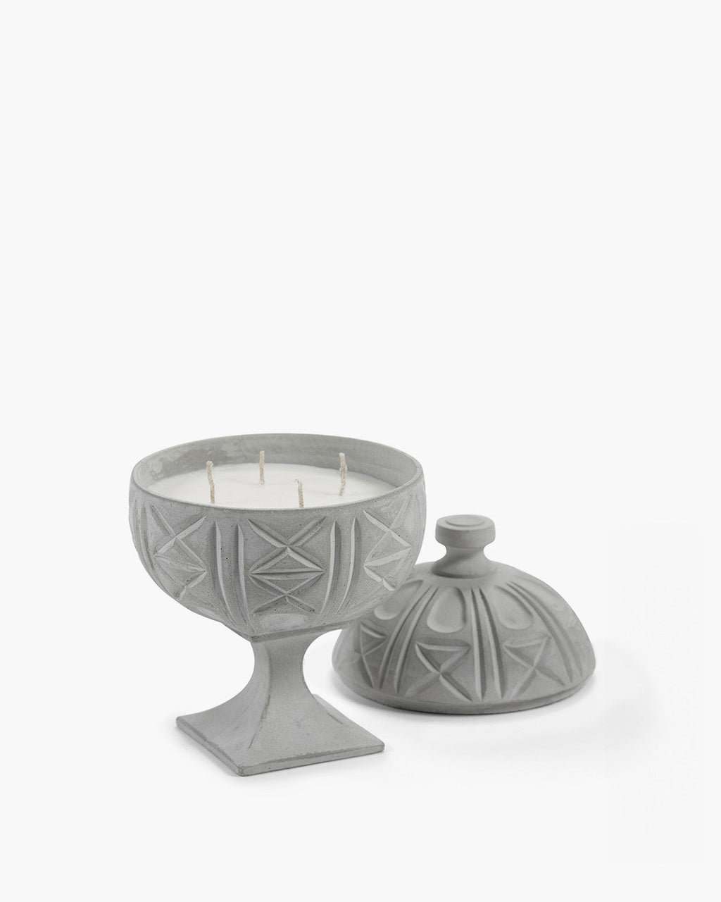 Scented candle concrete Amore