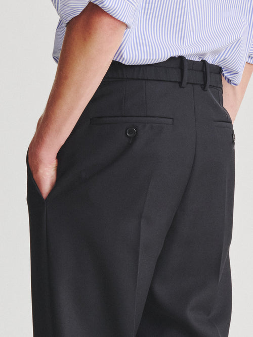 Kris Van Assche Elastic Belt 01, Black