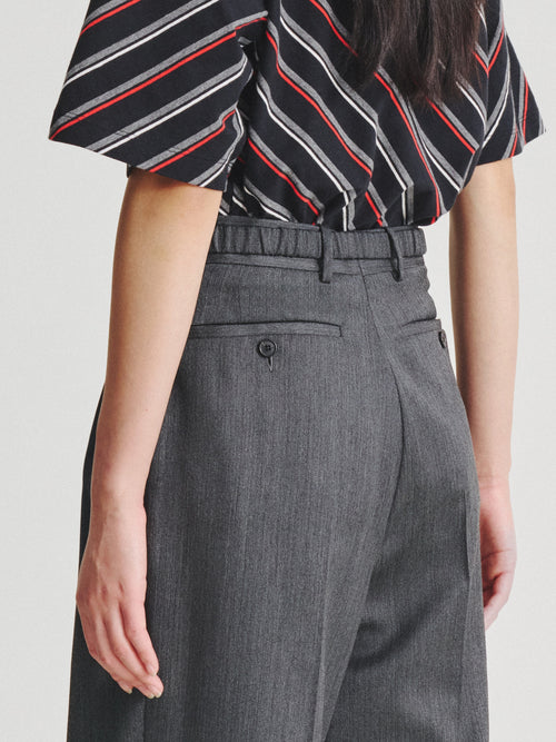 Kris Van Assche Elastic Belt 01, Dark Grey
