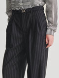 Kris Van Assche Elastic Belt 01, Pinstripe