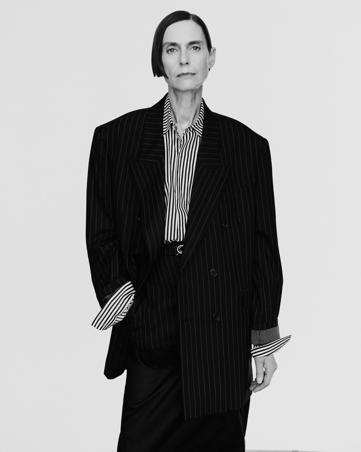 Kris Van Assche Jacket 02, Pinstripe