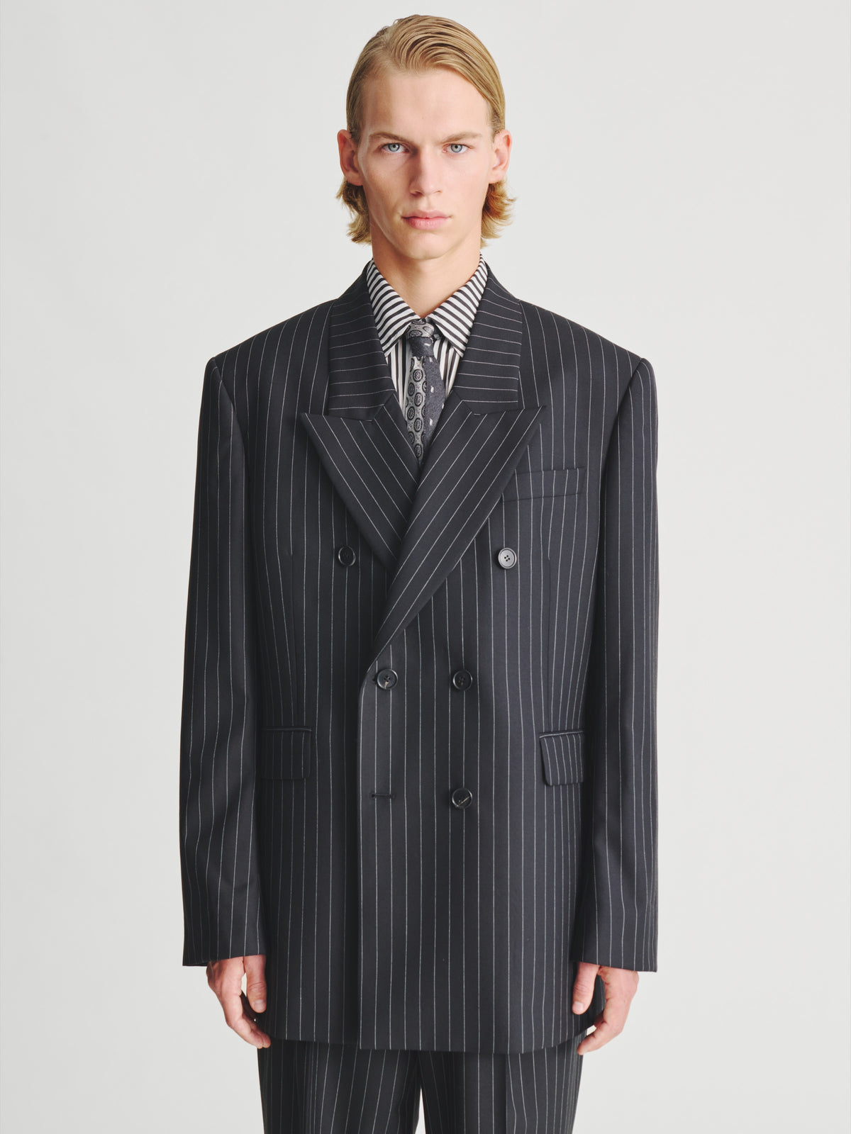 Kris Van Assche Jacket 02, Pinstripe