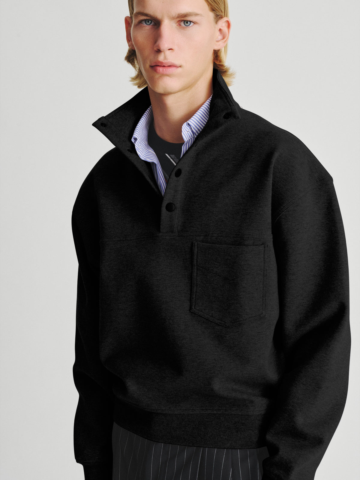 Kris Van Assche Jersey 03, Black