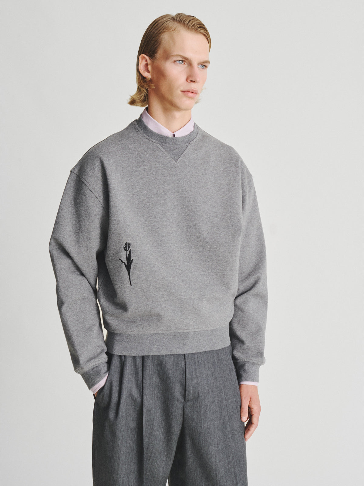 Kris Van Assche Jersey 01, Grey