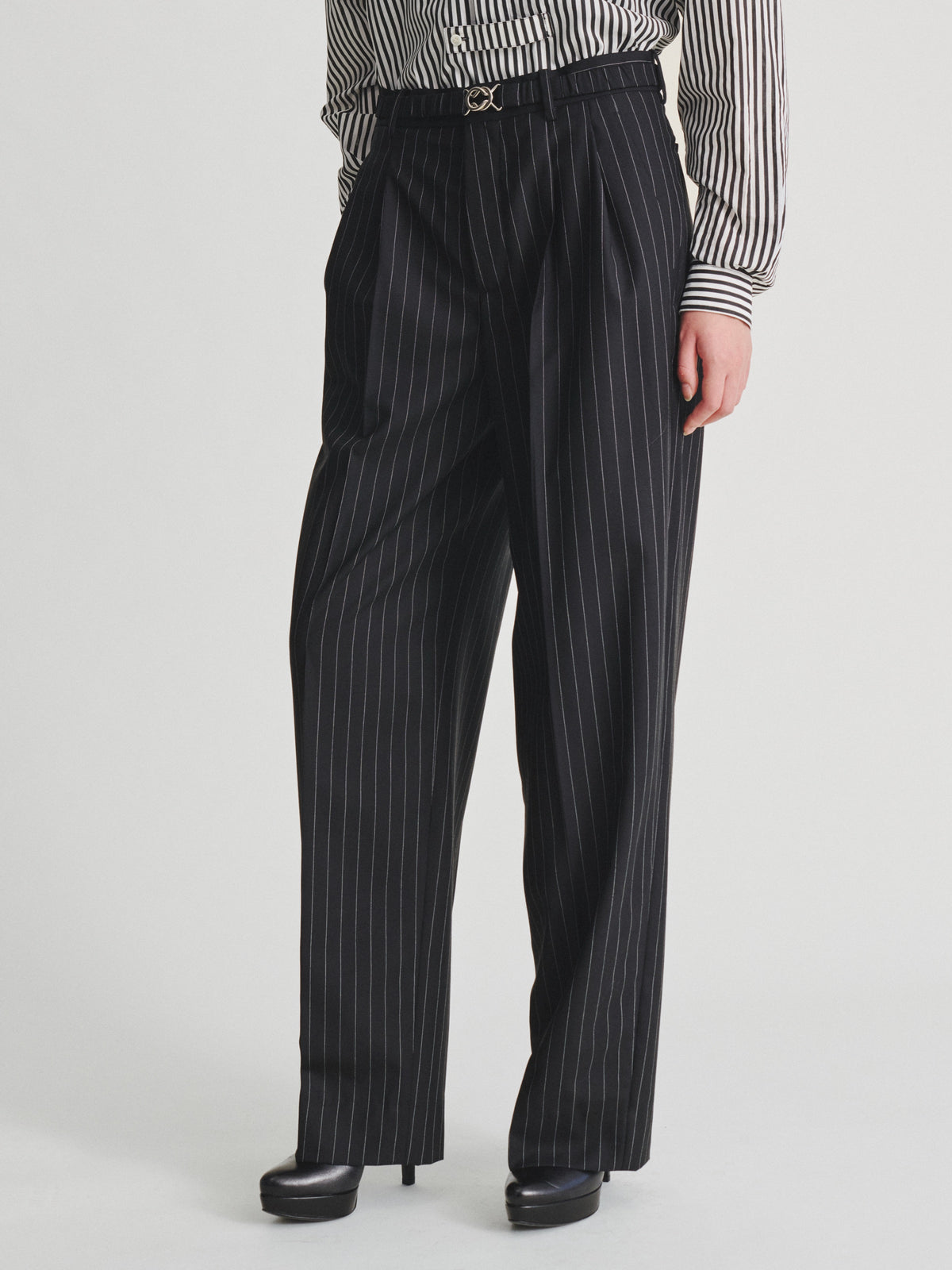 Kris Van Assche Pant 02, Pinstripe