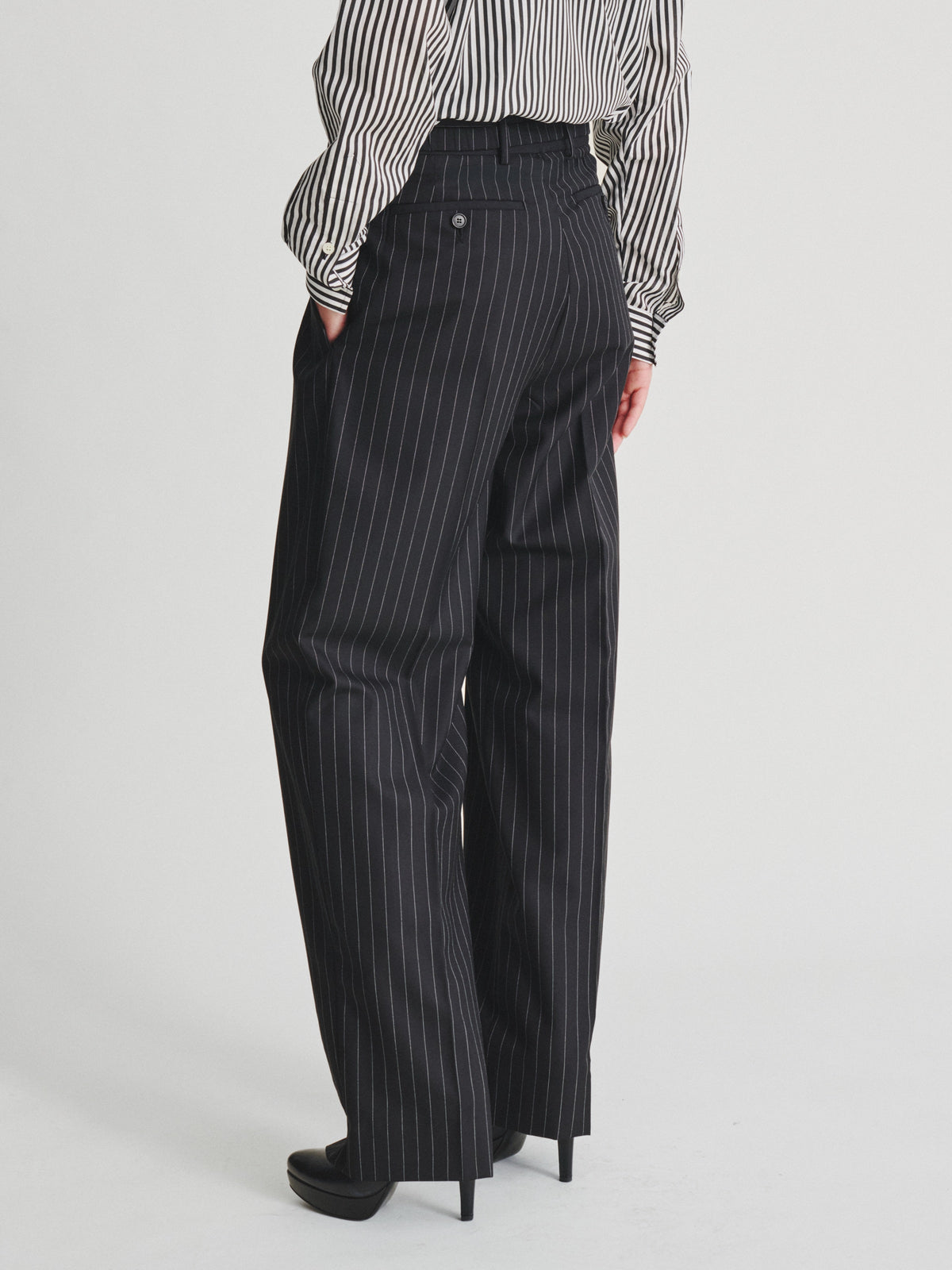 Kris Van Assche Pant 02, Pinstripe