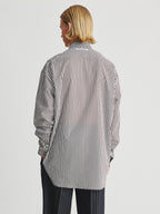 Kris Van Assche Shirt 01, Black/White Stripe