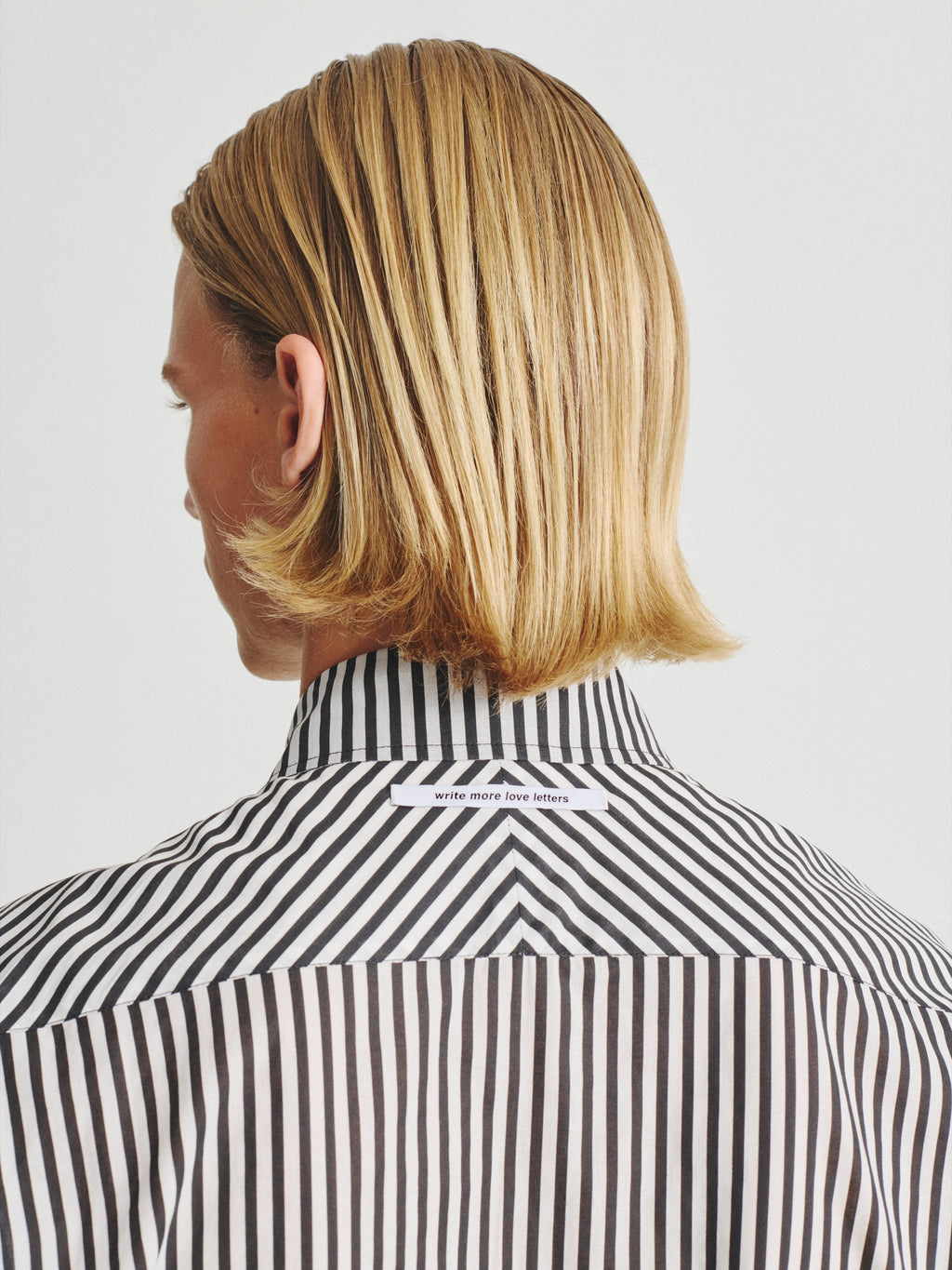 Kris Van Assche Shirt 01, Black/White Stripe