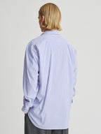 Kris Van Assche Shirt 01, White/Blue Stripe