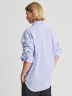 Kris Van Assche Shirt 02, White/Blue Stripe