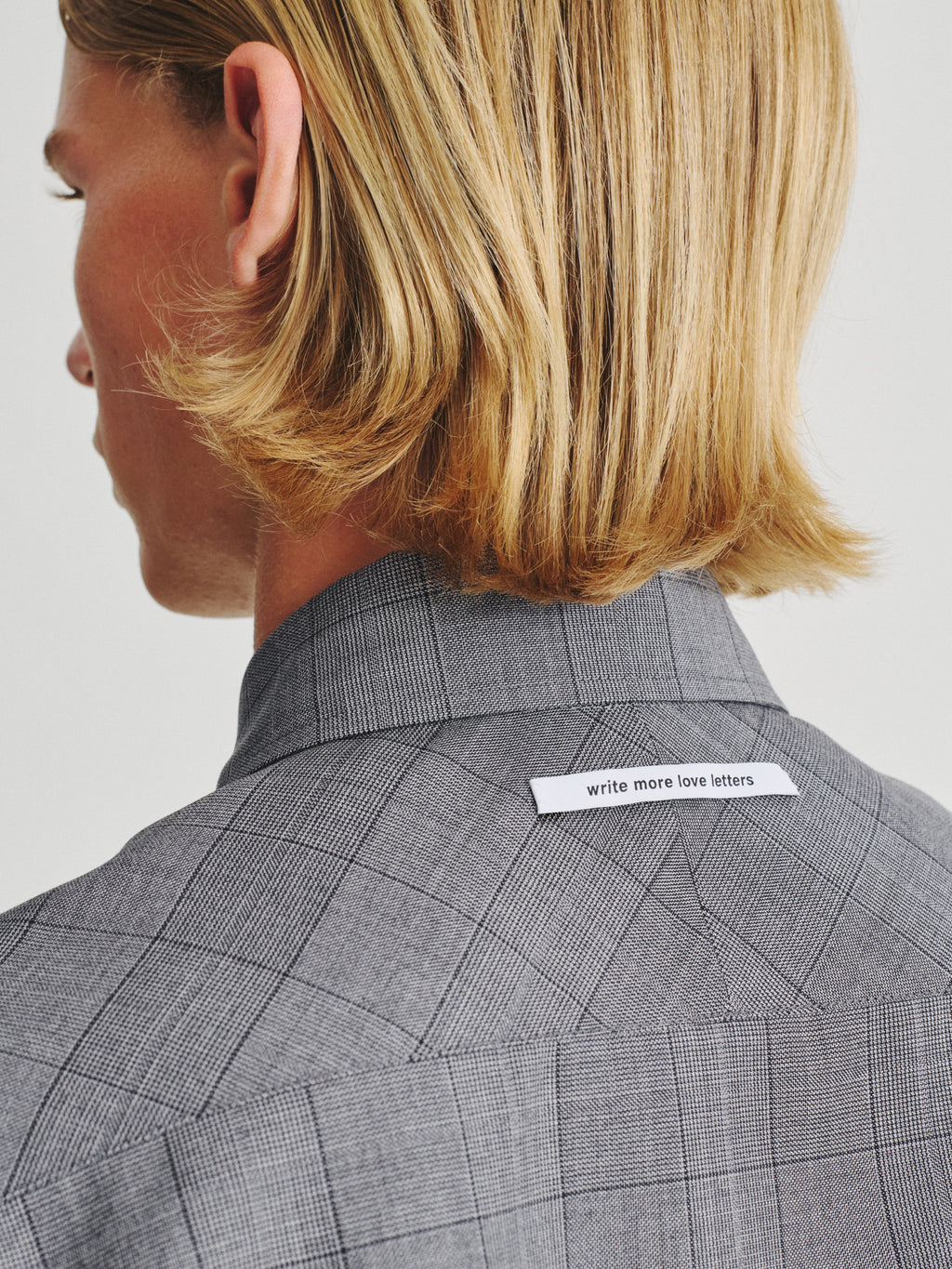 Kris Van Assche Shirt 04, Grey Check