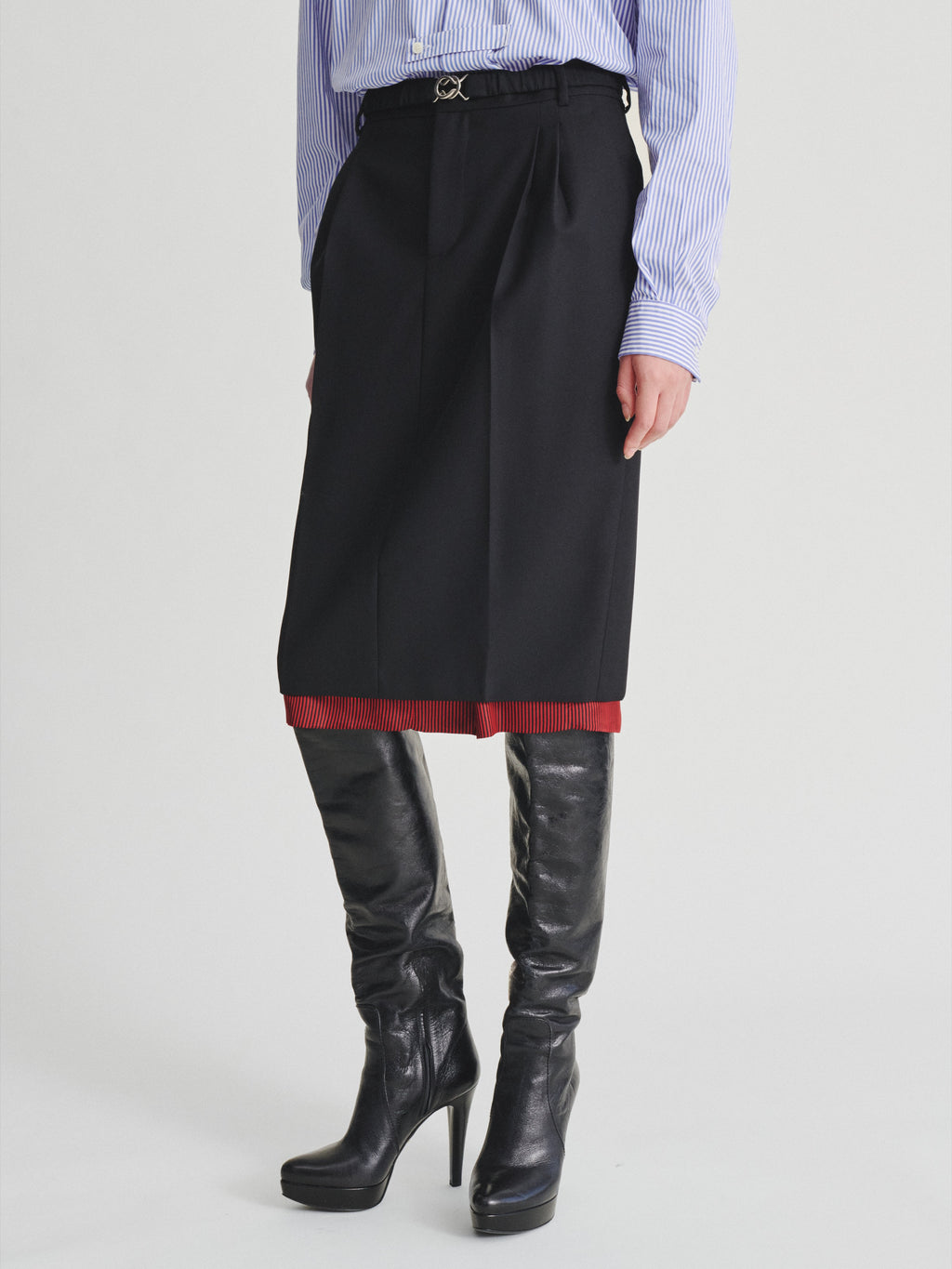 Kris Van Assche Skirt 01, Black