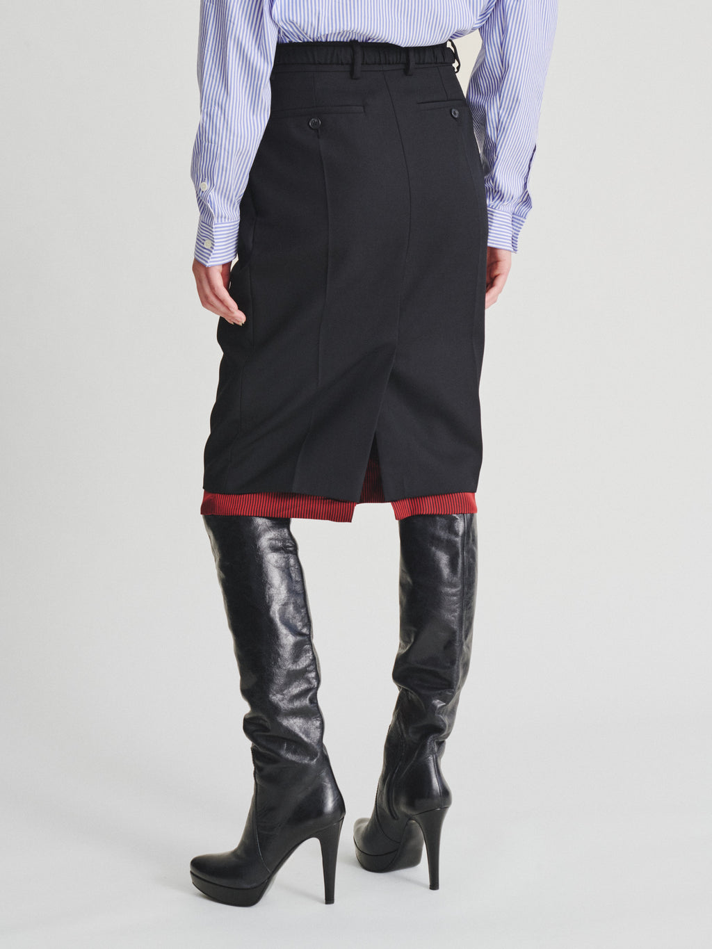 Kris Van Assche Skirt 01, Black