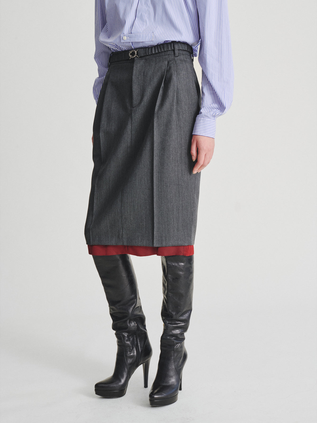 Kris Van Assche Skirt 01, Dark Grey