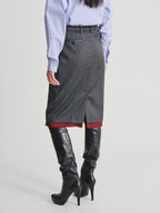 Kris Van Assche Skirt 01, Dark Grey