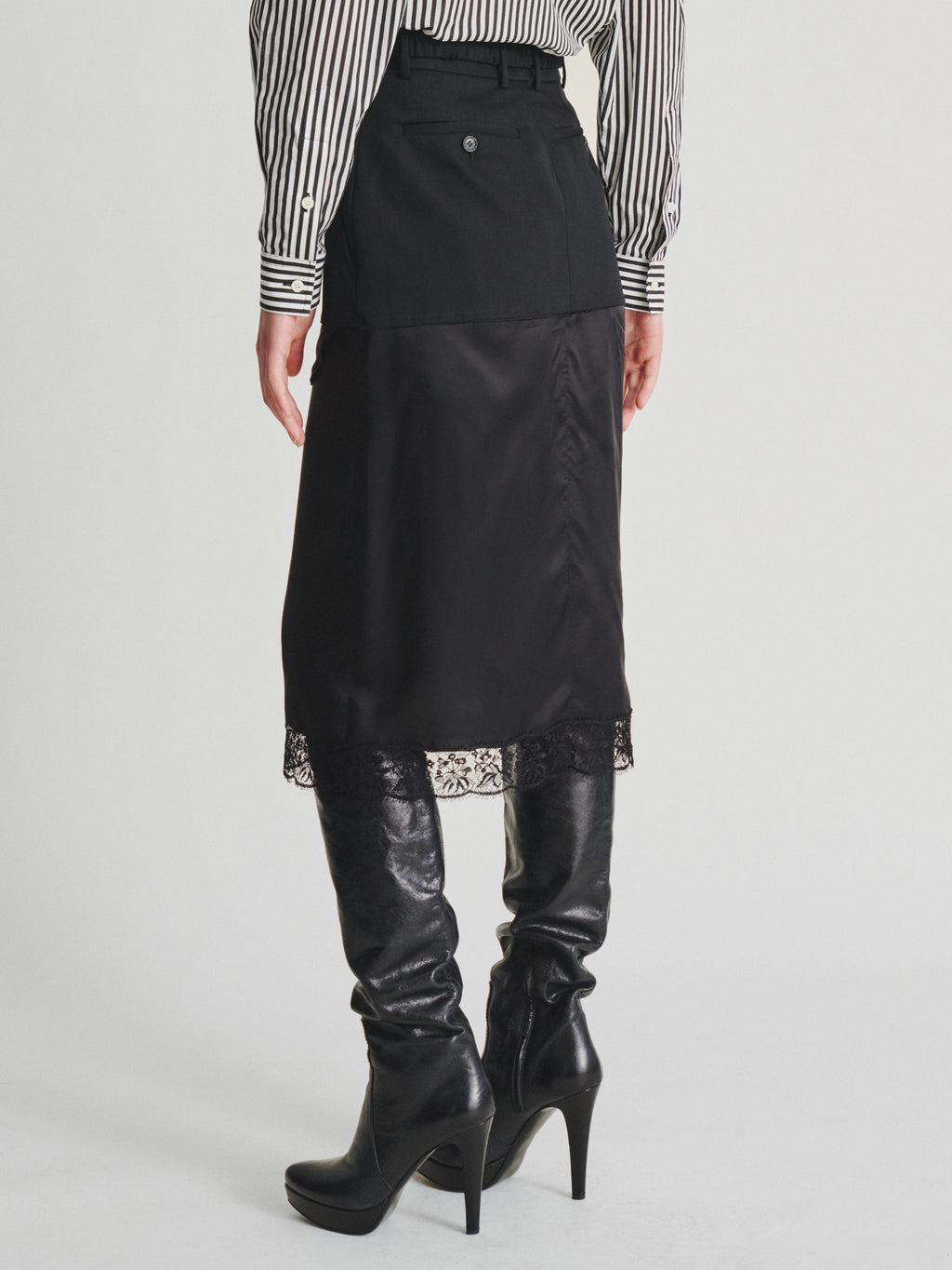 Kris Van Assche Skirt 02, Black