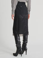 Kris Van Assche Skirt 02, Black