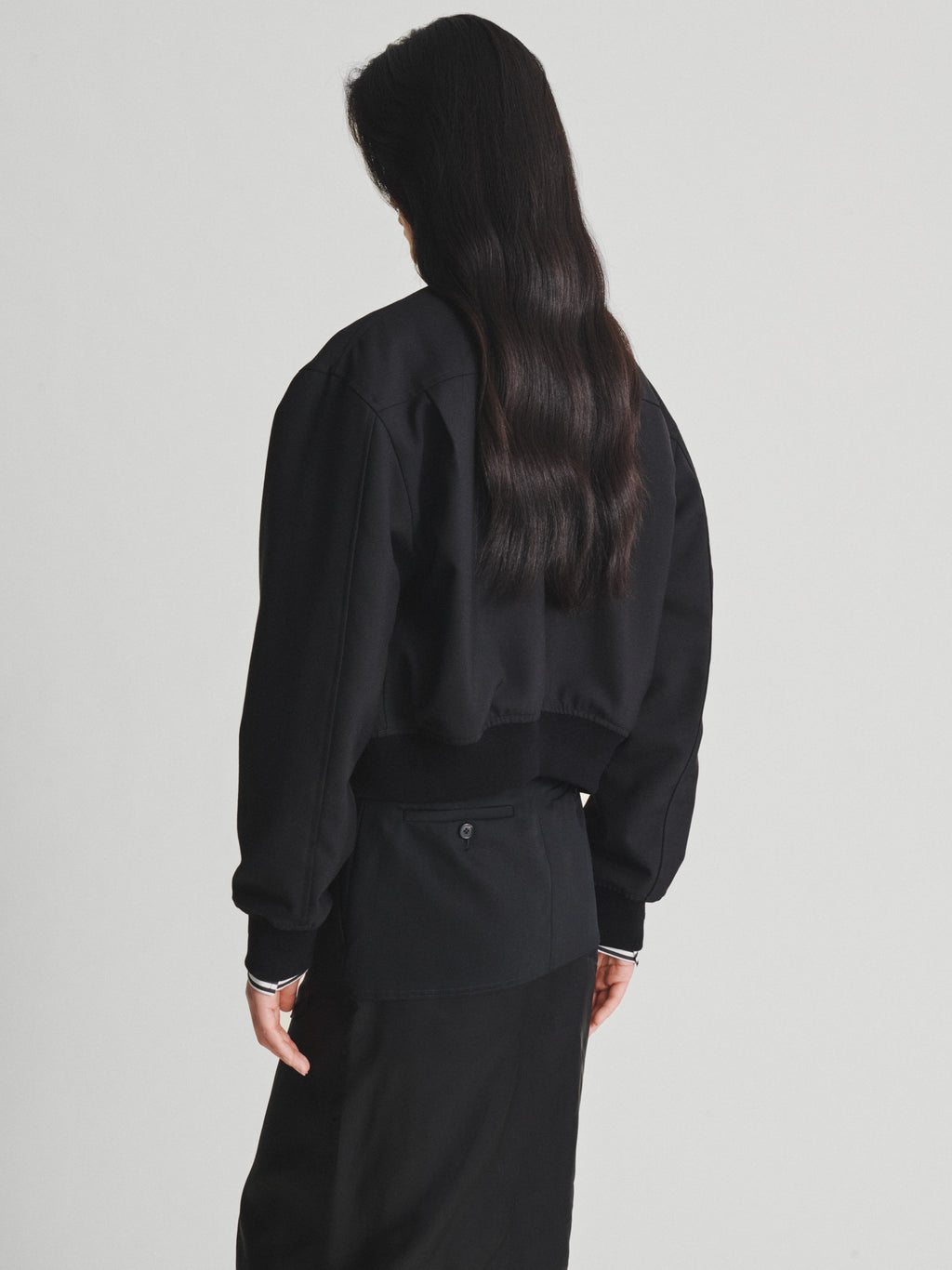 Kris Van Assche Sportswear 01, Black/Pinstripe reverse